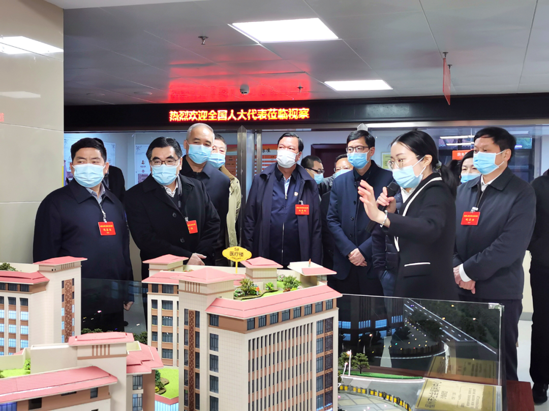 全国人大代表莅临国德康养中心视察