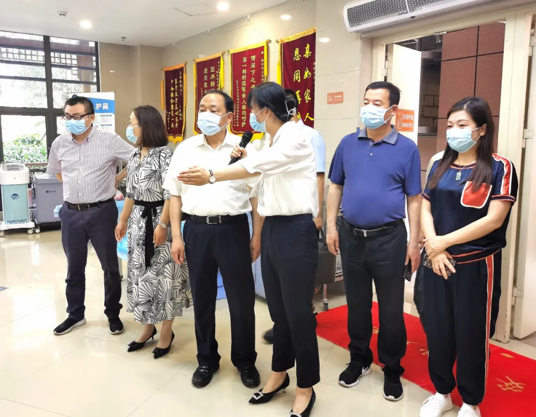 北京社会管理职业学院领导莅临福州市国德老年康养中心调研指导