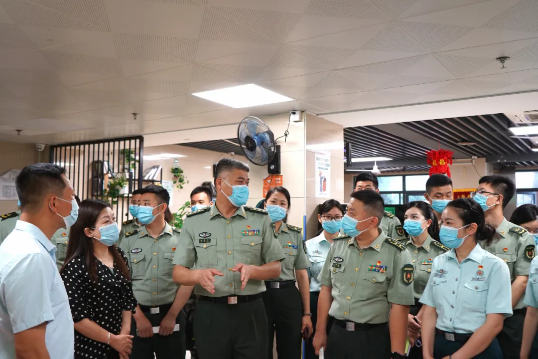福建省军区第二干休所来国德康养参观考察