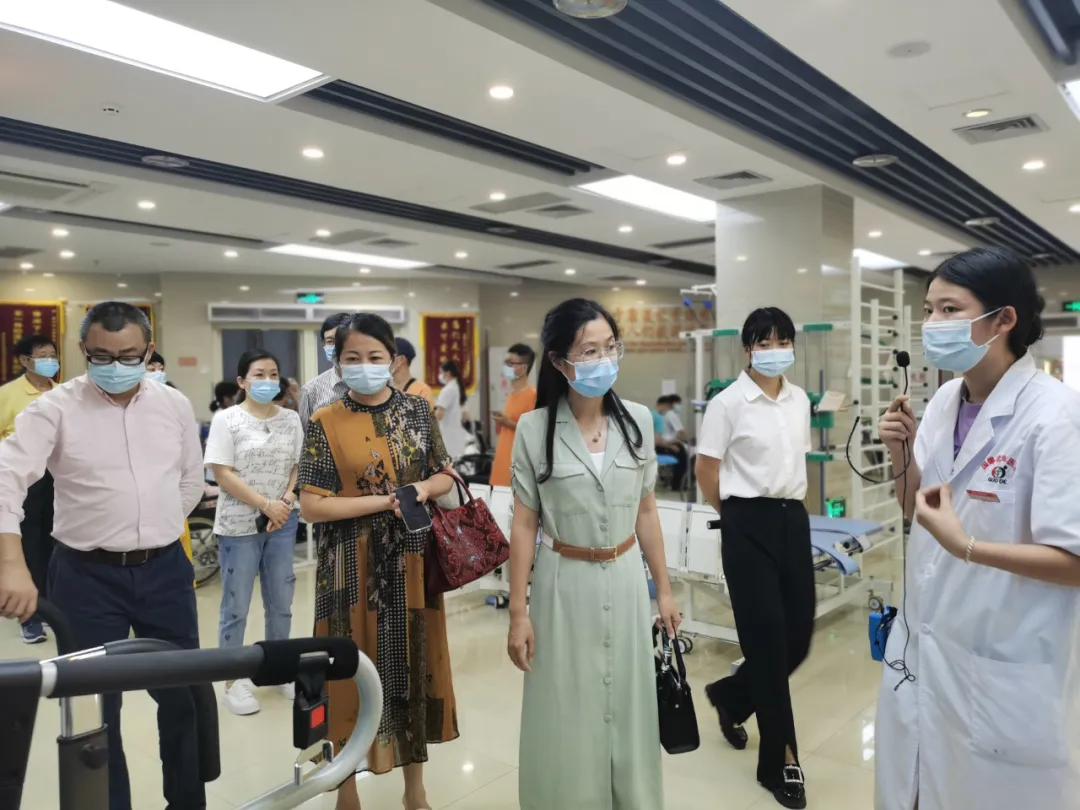 邵武市副市长一行莅临国德康养中心参观调研