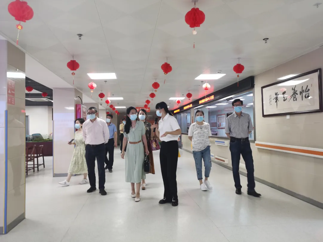 邵武市副市长一行莅临国德康养中心参观调研