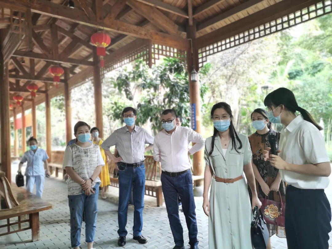 邵武市副市长一行莅临国德康养中心参观调研