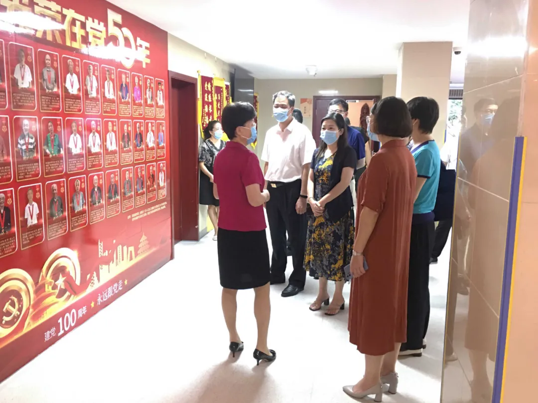 民政厅领导莅临福州市国德老年康养中心考察疫情防控工作